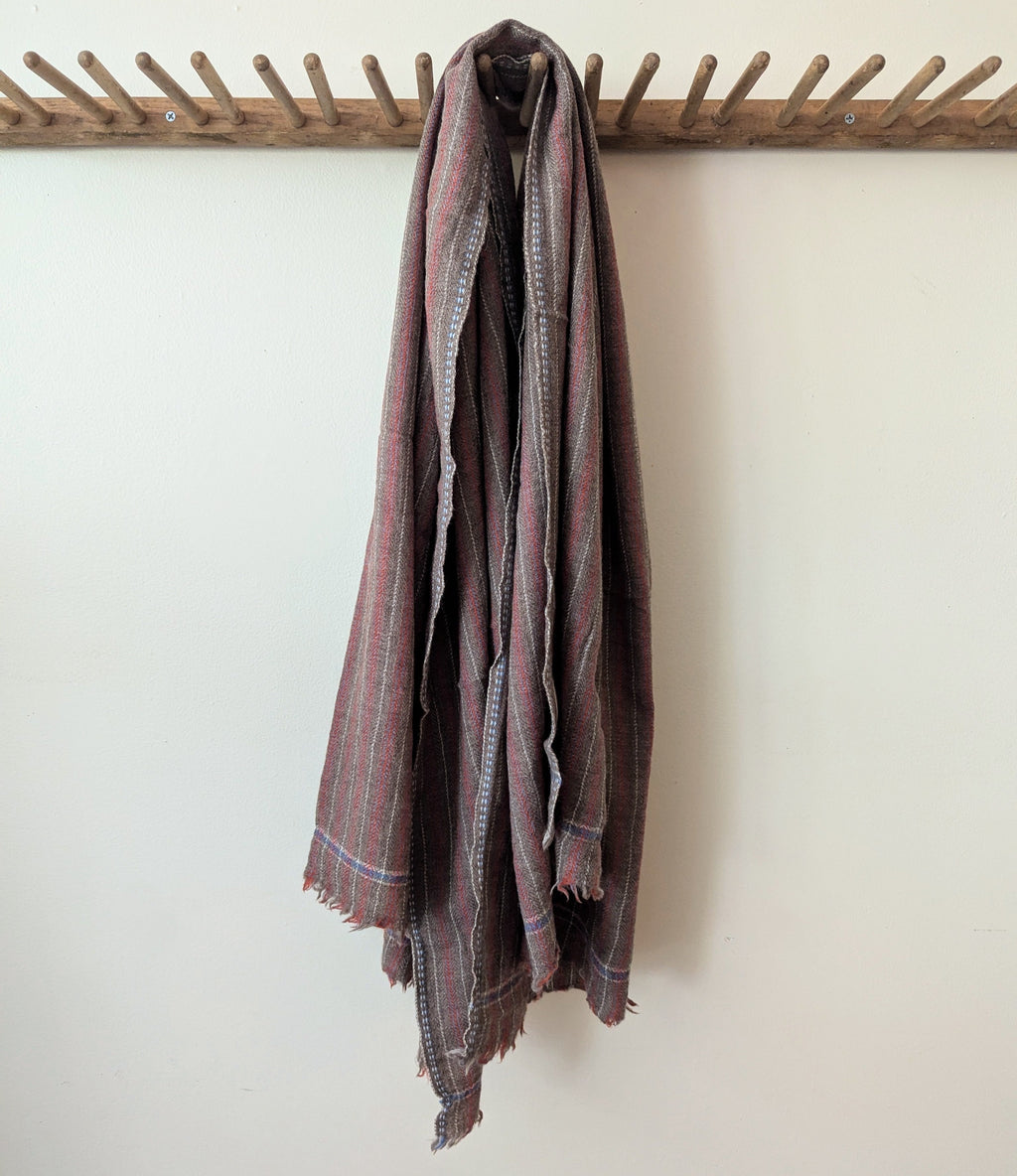 Wool Throw - Tomette Stripe