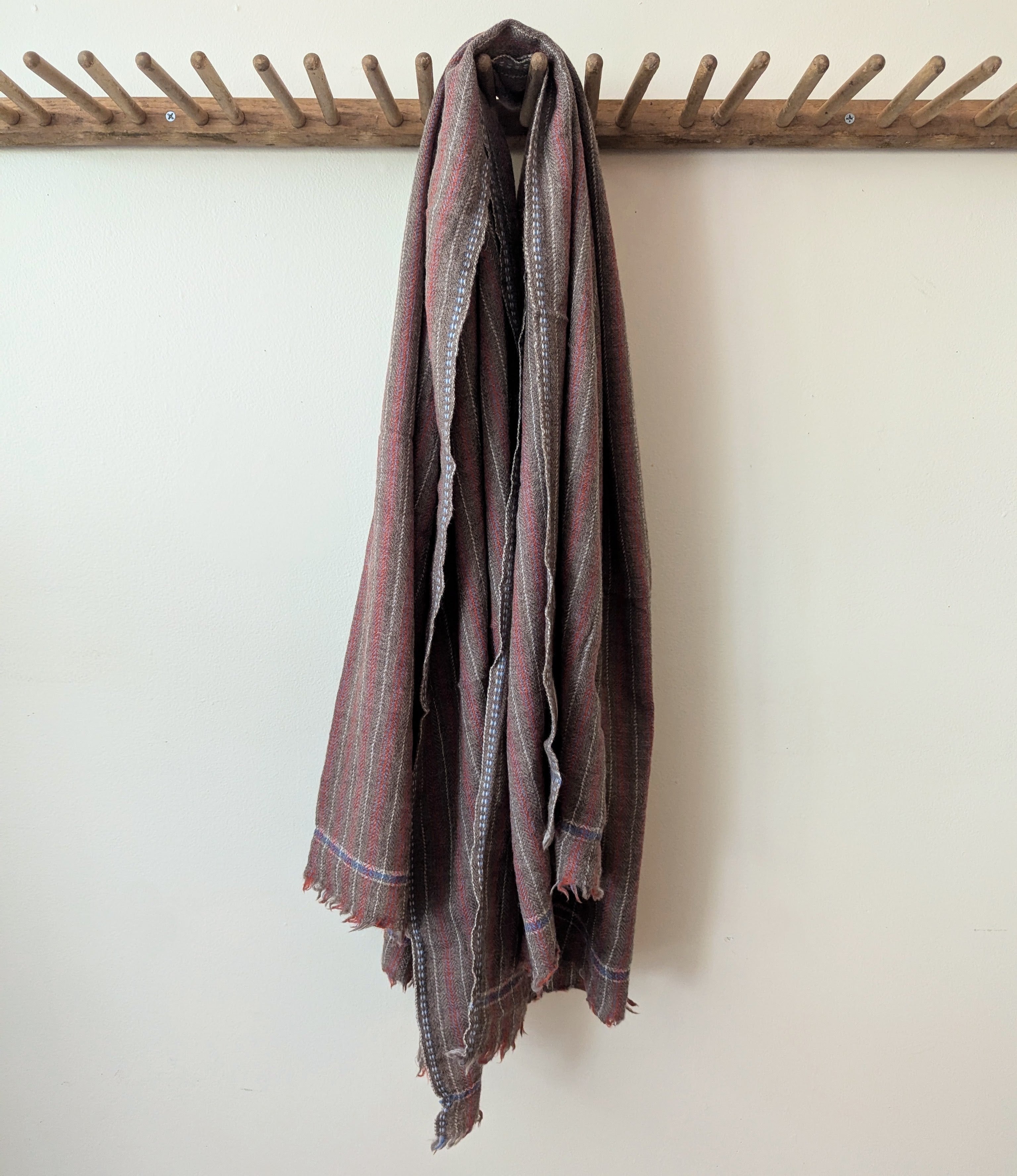 Wool Throw - Tomette Stripe