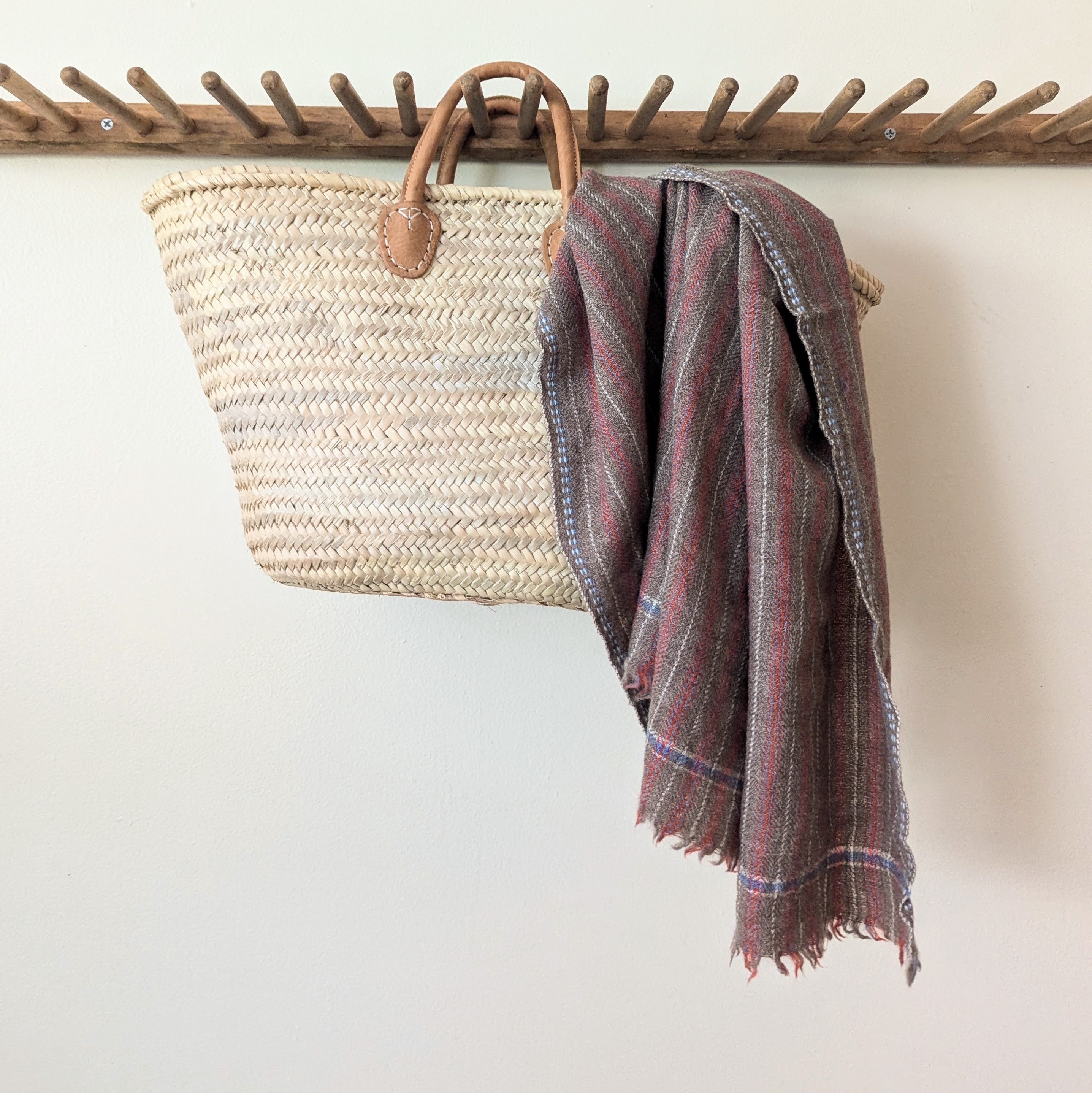 Wool Throw - Tomette Stripe