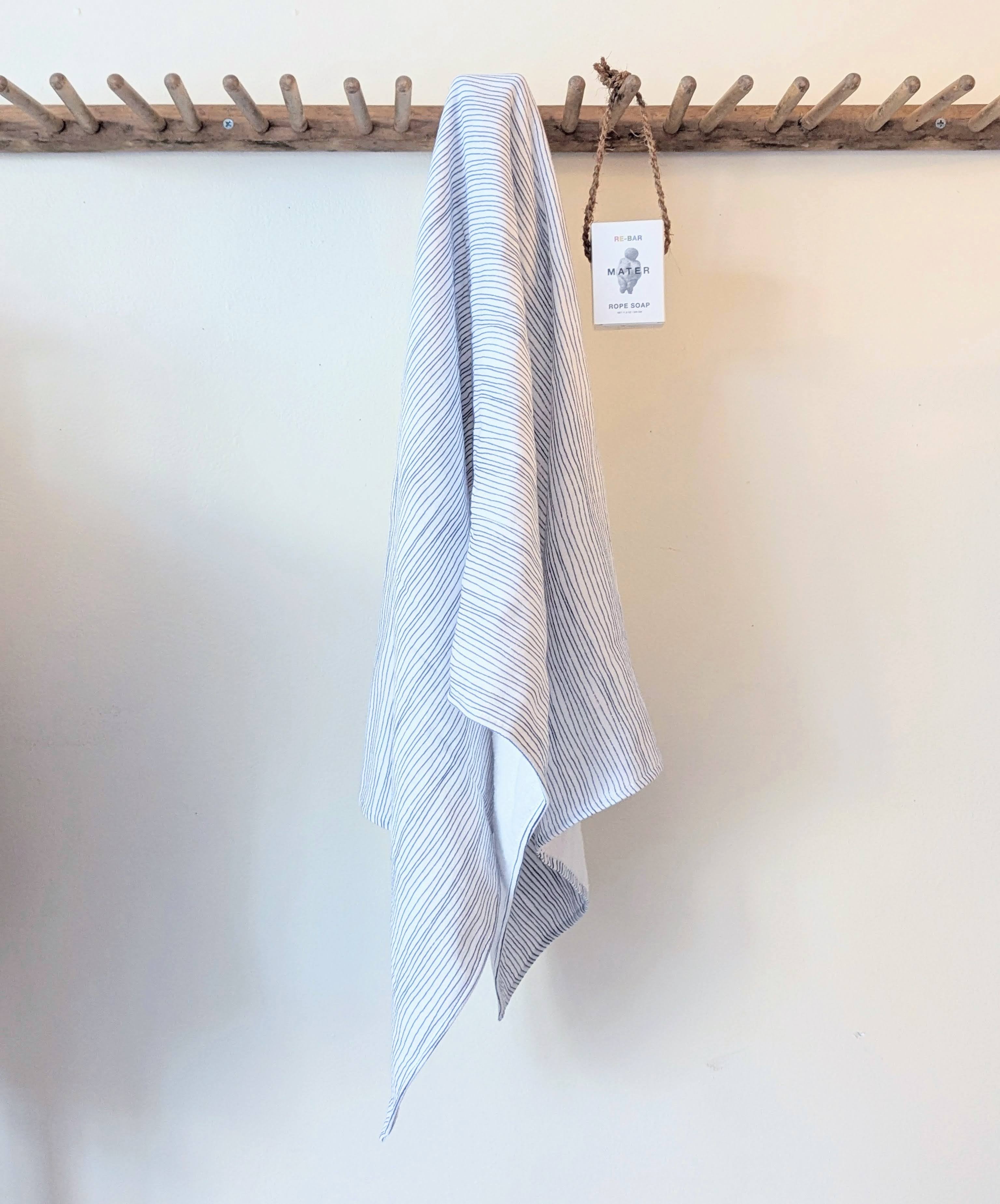 Japanese Fine Pattern Towel - Multiple Sizes - Stipes