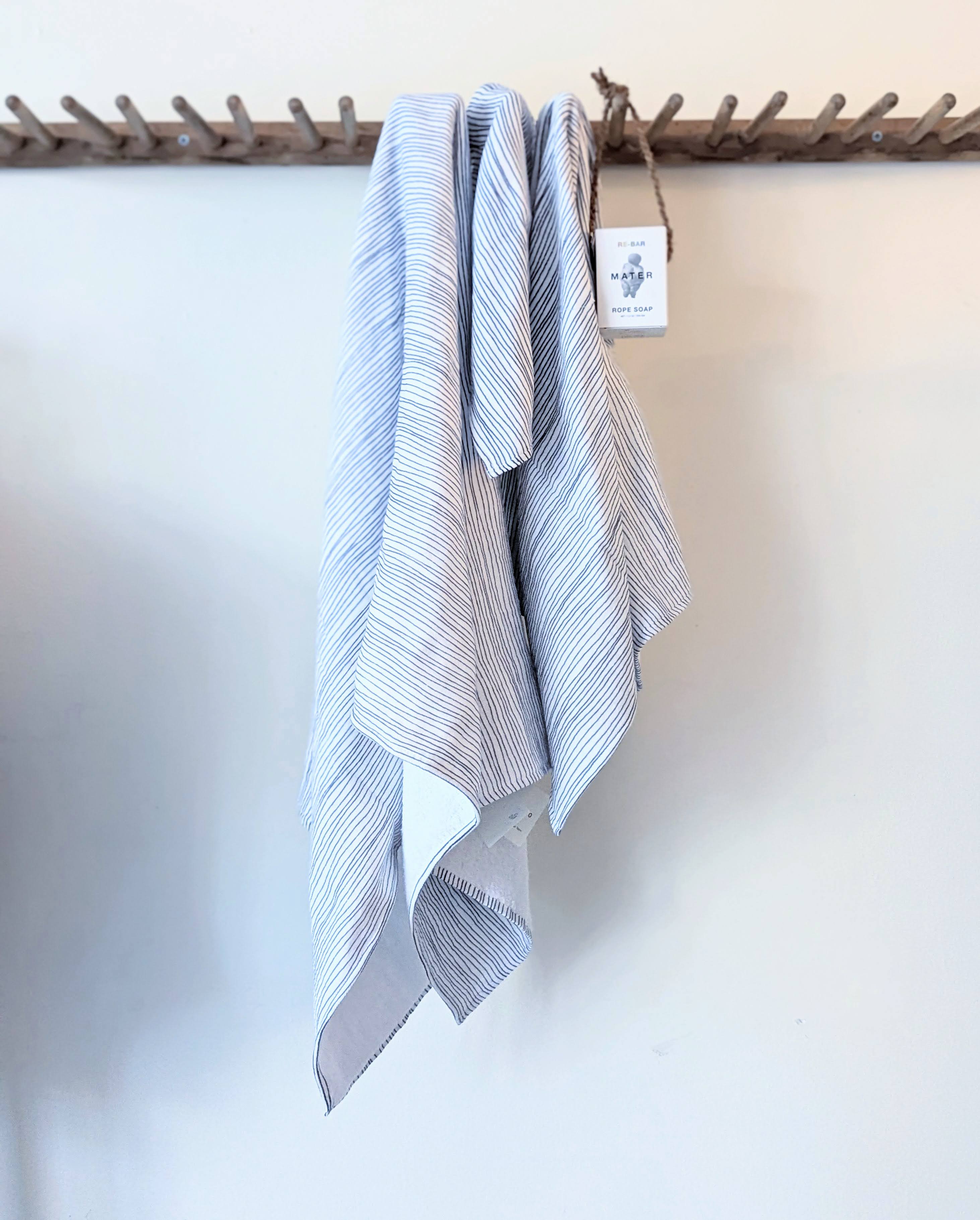 Japanese Fine Pattern Towel - Multiple Sizes - Stipes