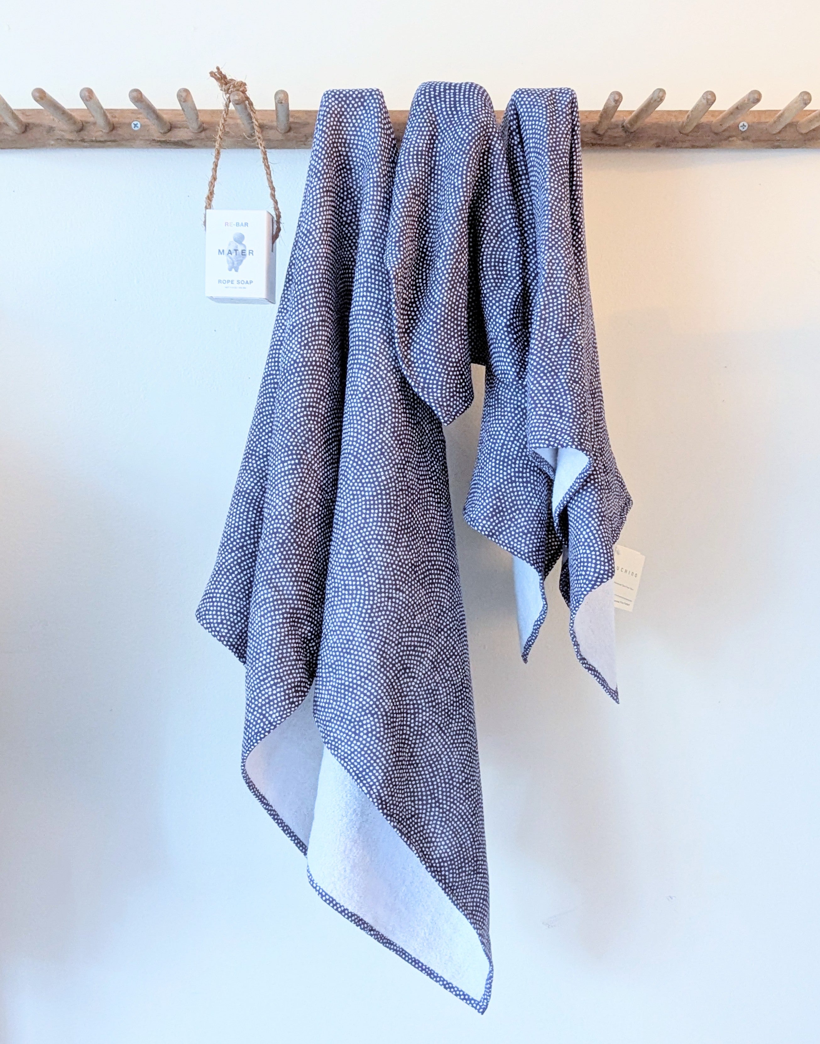 Japanese Fine Pattern Towels - Multiple Sizes - Shark