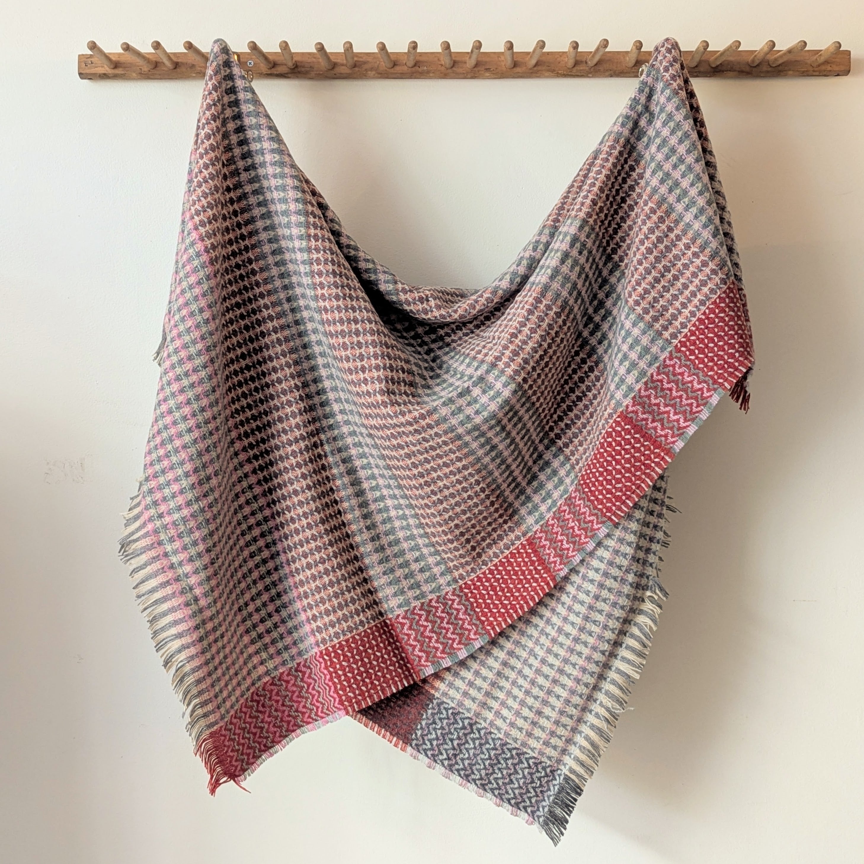 Wallace Sewell Shetland Wool Throw - Bryce