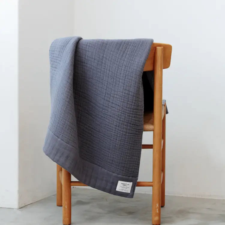 Inner Pile Towel - Charcoal
