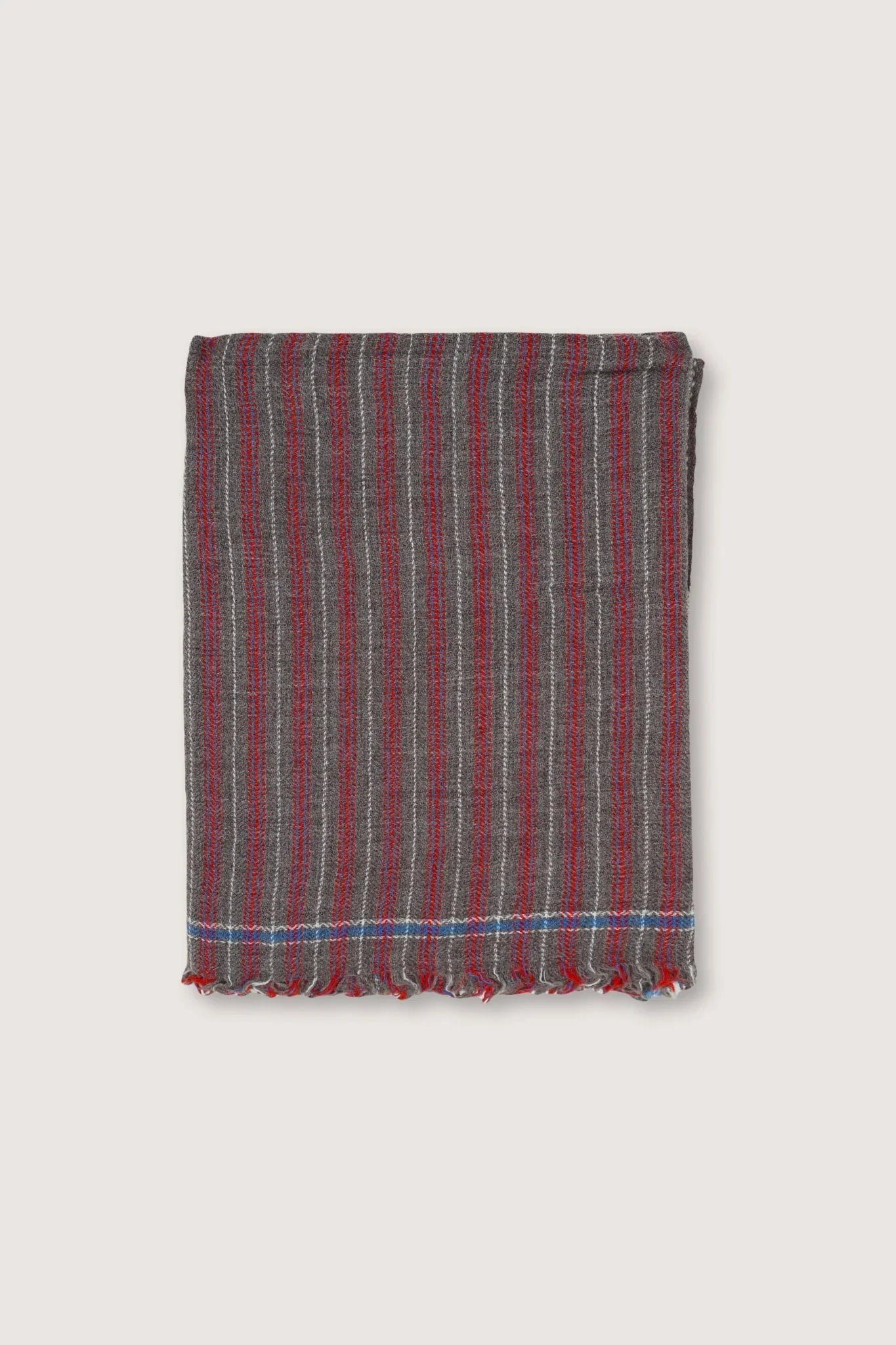 Wool Throw - Tomette Stripe